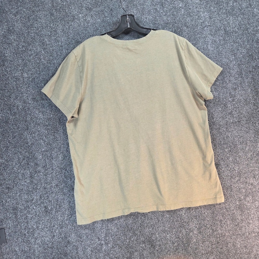 Life Is Good Read More Worry Less Graphic Tee Womens XL Olive Green Cotton - Picture 10 of 11